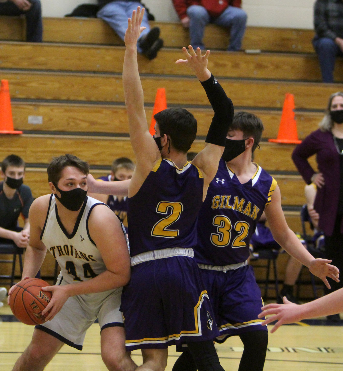 Gilman at New Auburn boys basketball 2-16-21
